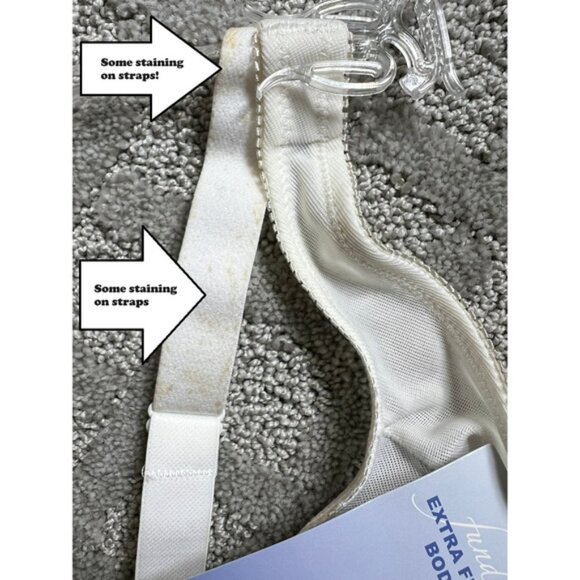 36C Long Tall Torso Shaper Shapewear White Extra Firm Control Compression NEW - Picture 5 of 15